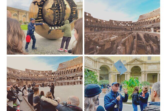 Colosseum with Arena and afternoon Vatican Museums Tour - Roman Forum and Palatine Hill: the “why it mattered” stops