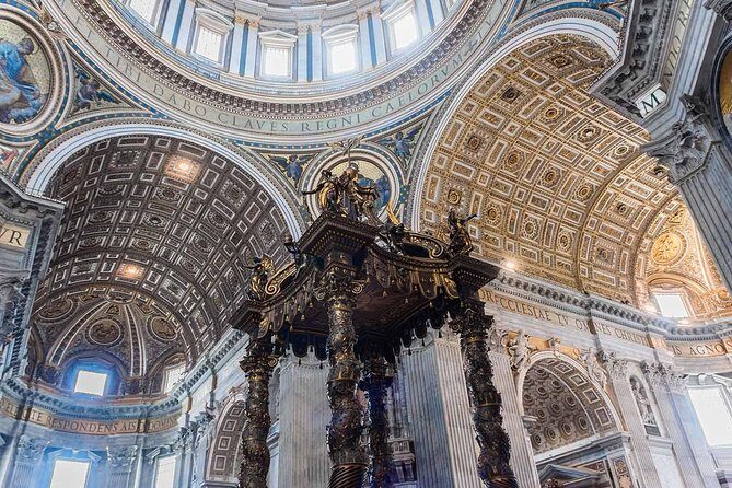 Early Vatican Museums & Sistine Chapel Small Group Tour - St Peter’s Basilica: escorted entry and your follow-up time