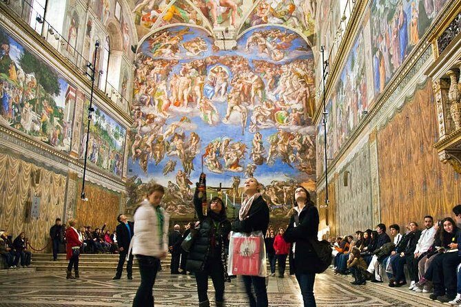 private tour: Vatican Museums, Sistine Chapel, St. Peter's Basilica - Vatican Museums Highlights: Courtyards, Maps, Candelabra, and Raphael Rooms