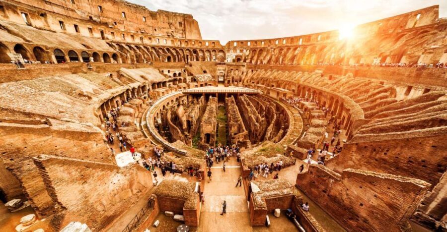 Rome: Colosseum & Vatican Museums Combo Tour - Entering the Colosseum with skip-the-ticket-line