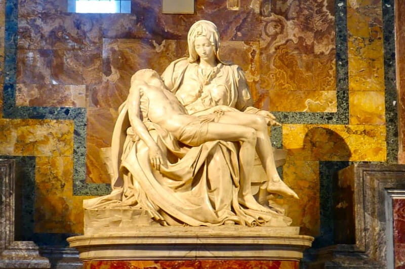 Rome: Guided Tour of St. Peter's Basilica, Grottoes & Square - St. Peter’s Tomb and the original Basilica walls: the “under” part is the point