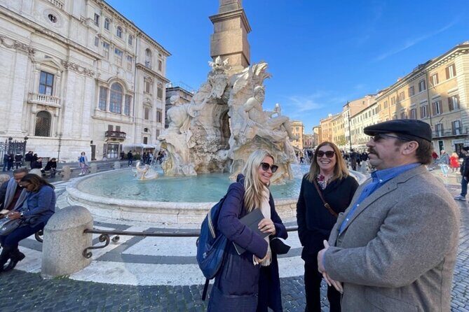 Rome in a Day Group Tour with Vatican Museums and Colosseum - Piazza Navona, Pantheon Exterior, and Trevi: the City-Center Walk