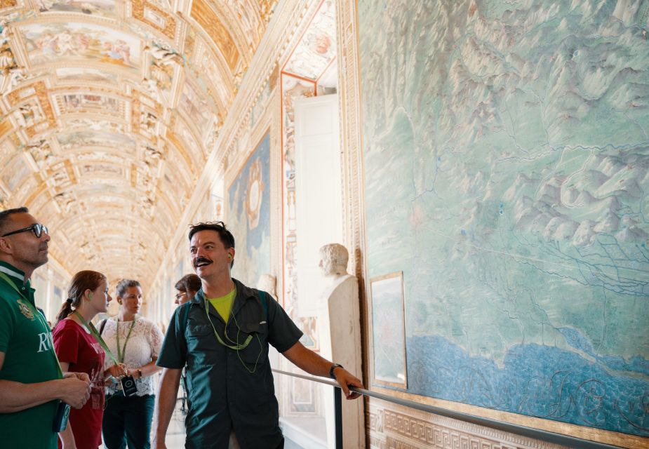 Rome: Private Vatican and Sistine Chapel Skip-the-Line Tour - Gallery of Maps: the unexpected change of pace