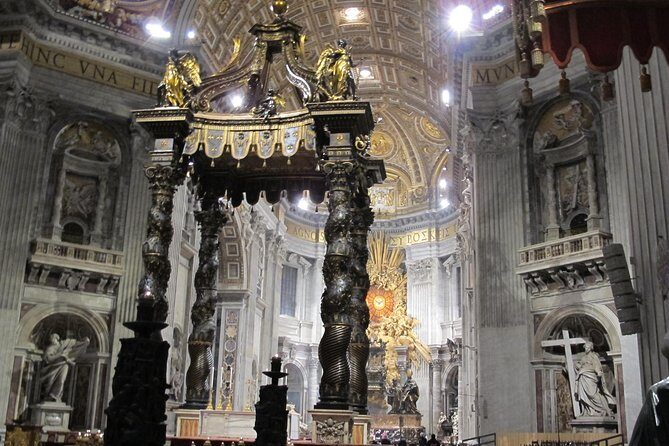 Rome: St. Peter's Basilica & Dome Entry Ticket with Audio Guide - Up the Dome: elevator to the first level, then the climb