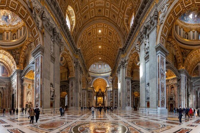 Rome: St. Peter's Basilica & Dome Entry Ticket with Audio Guide - Timing, queues, and the Vatican security check