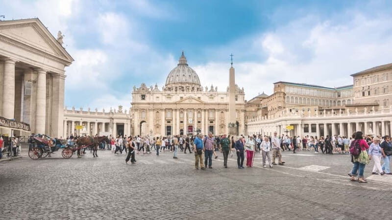 Rome: Vatican Museum Tour and Colosseum Experience - St. Peter’s Basilica: Fast Access, Crypts, and St. Peter’s Square