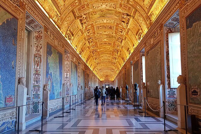 Rome: Vatican Museums and Colosseum Private Tour with Transfers - Cortile della Pigna and the museum rooms that actually teach