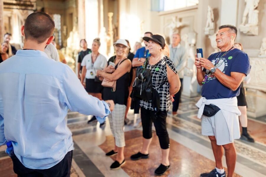 Rome: Vatican Museums & Sistine Chapel Fun Tour with Entry - Courtyards and St. Peter’s Basilica from the outside