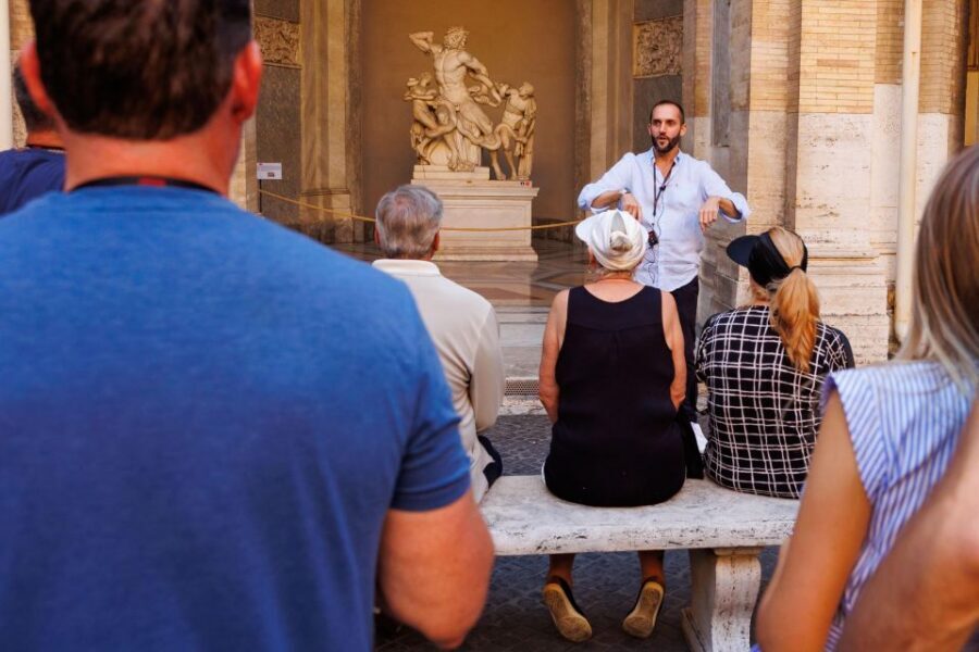 Rome: Vatican Museums & Sistine Chapel Fun Tour with Entry - Michelangelo’s Sistine Chapel story, plus why the photo panels help