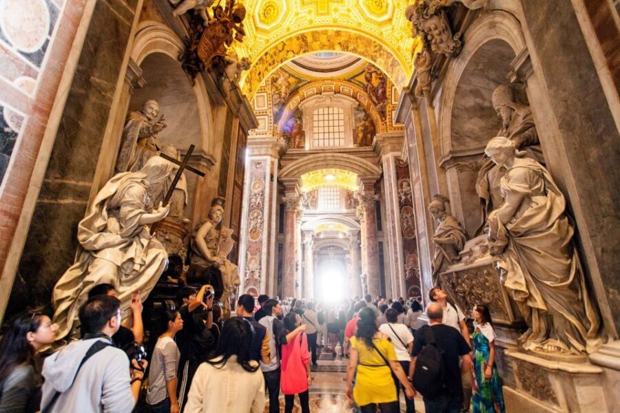 St Peter's Basilica Express Guided Tour with Dome Climb - What you get for $62.63: value in timing, not just access