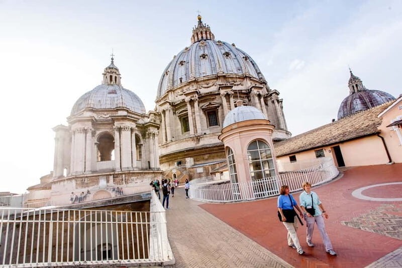 St Peter's Basilica Express Guided Tour with Dome Climb - Audio guide and language options: how to keep it effortless