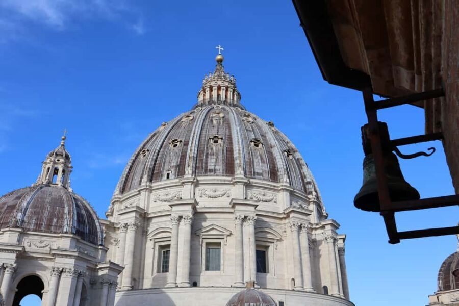 Vatican: St. Peter’s Basilica & Dome Ticket with Audioguide - Key things to know before you go