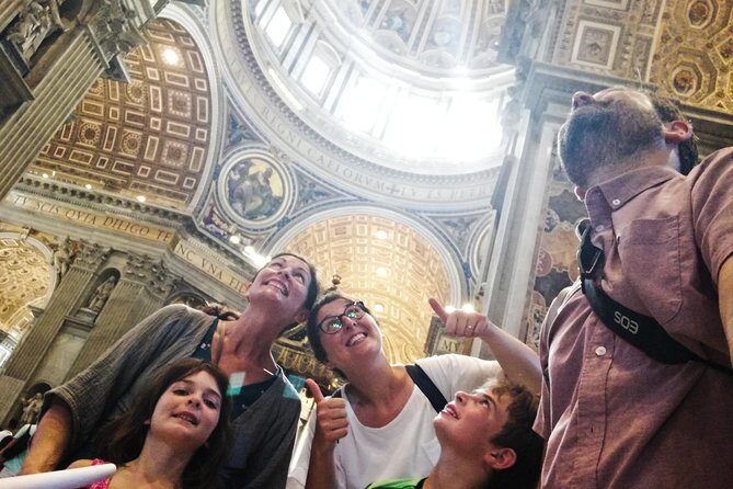 Vatican Tour for Kids & Families in Rome with local guide Alessandra - Cortile della Pigna: a short stop that connects ancient worlds