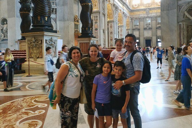 Vatican Tour for Kids & Families in Rome with local guide Alessandra - St. Peter’s Square and the walk toward the Basilica side